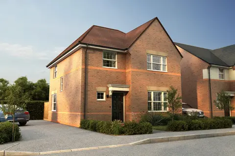 4 bedroom detached house for sale, Plot 86, The Watercroft at Ashby Fields, Nottingham Road LE65