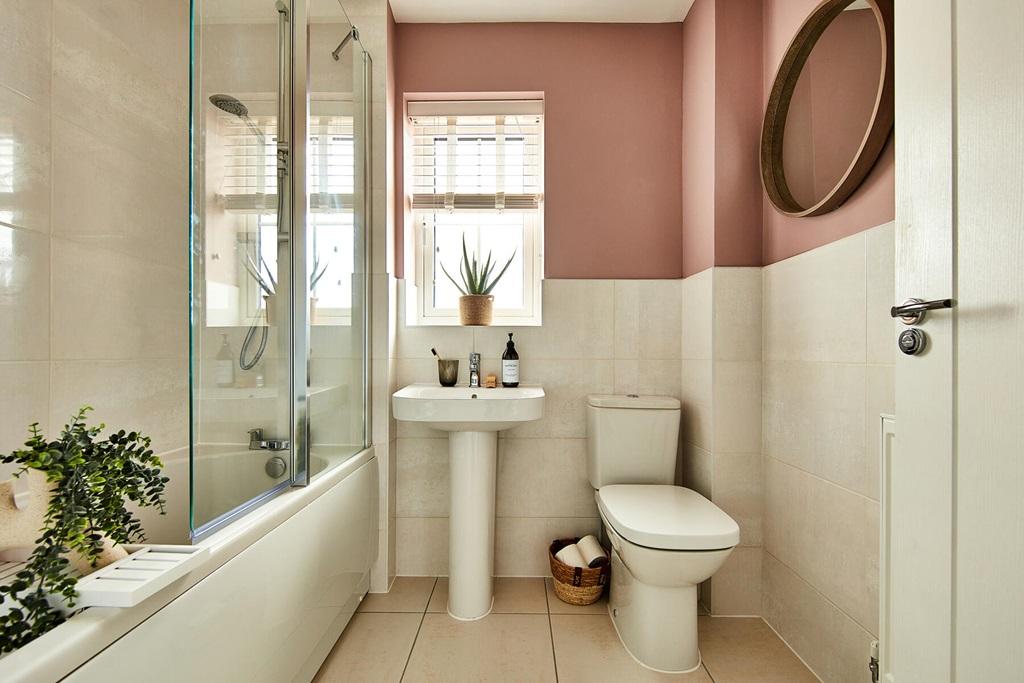 Personalise with a choice of wall tiles & flooring