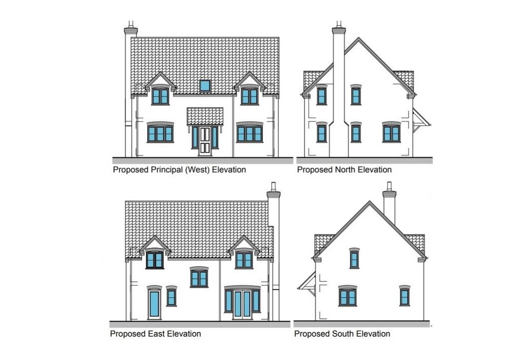 Proposed elevations