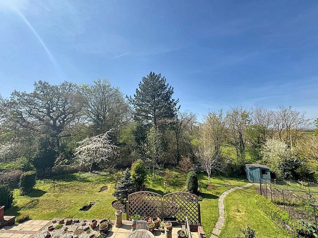 View from the Tump to House