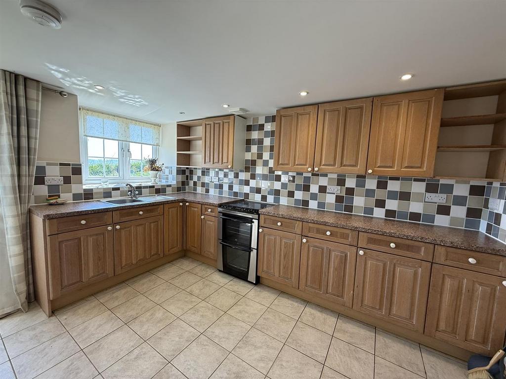 Open plan kitchen living space