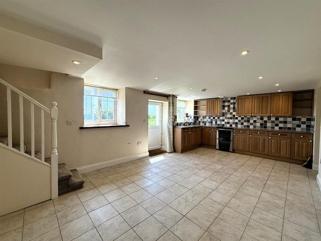 Open plan kitchen living space