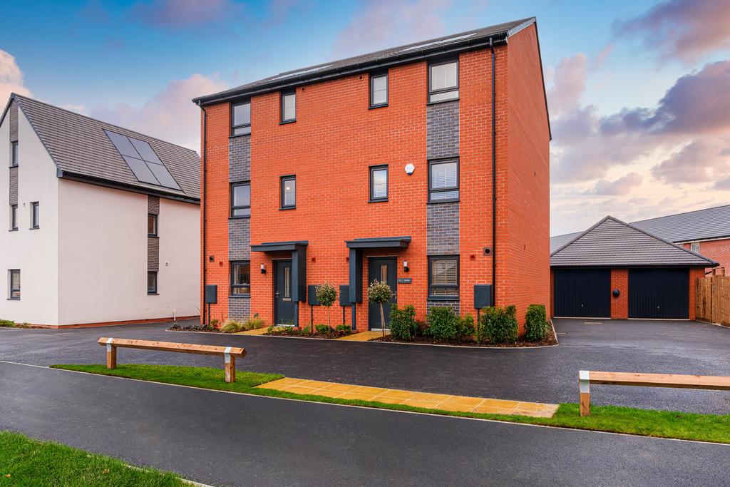 Exterior view of our 4 bed Hythie home
