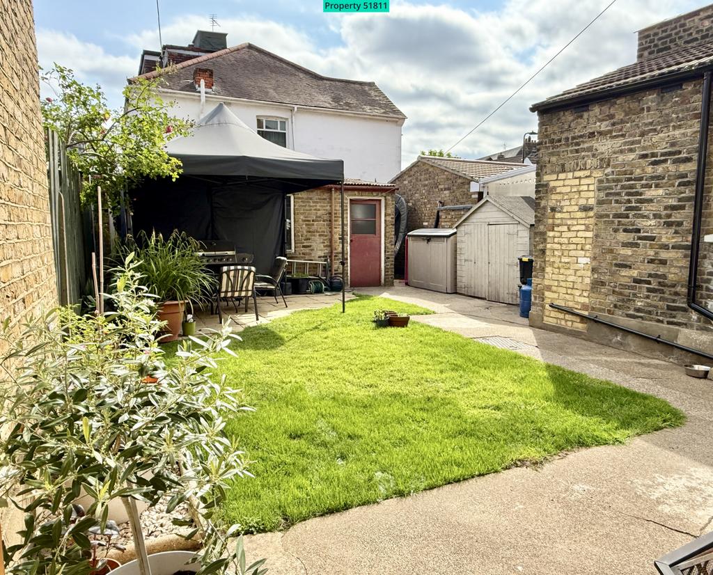 Rear garden