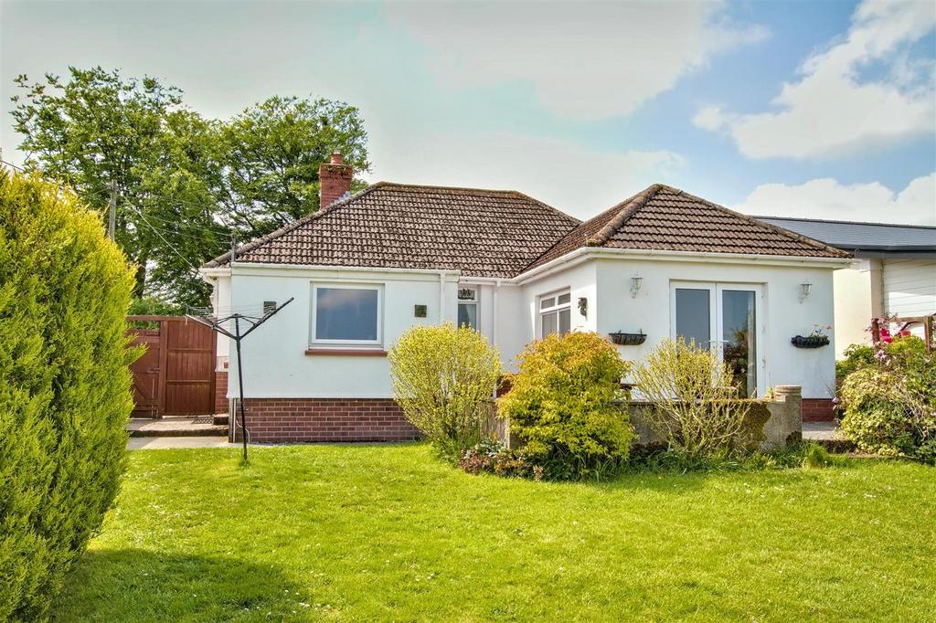 Rear of property