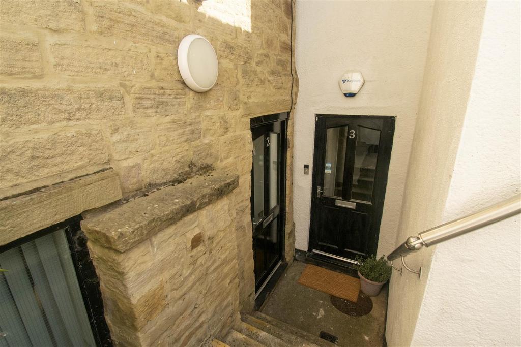 Private entrance door