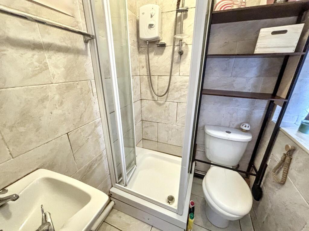 A modern and well-maintained bathroom featuring...