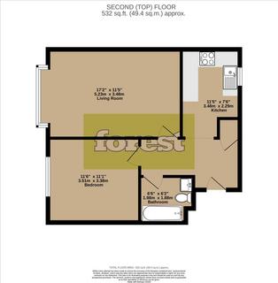 1 bedroom flat for sale, 1 Jubilee Way, Feltham, Middlesex, TW14