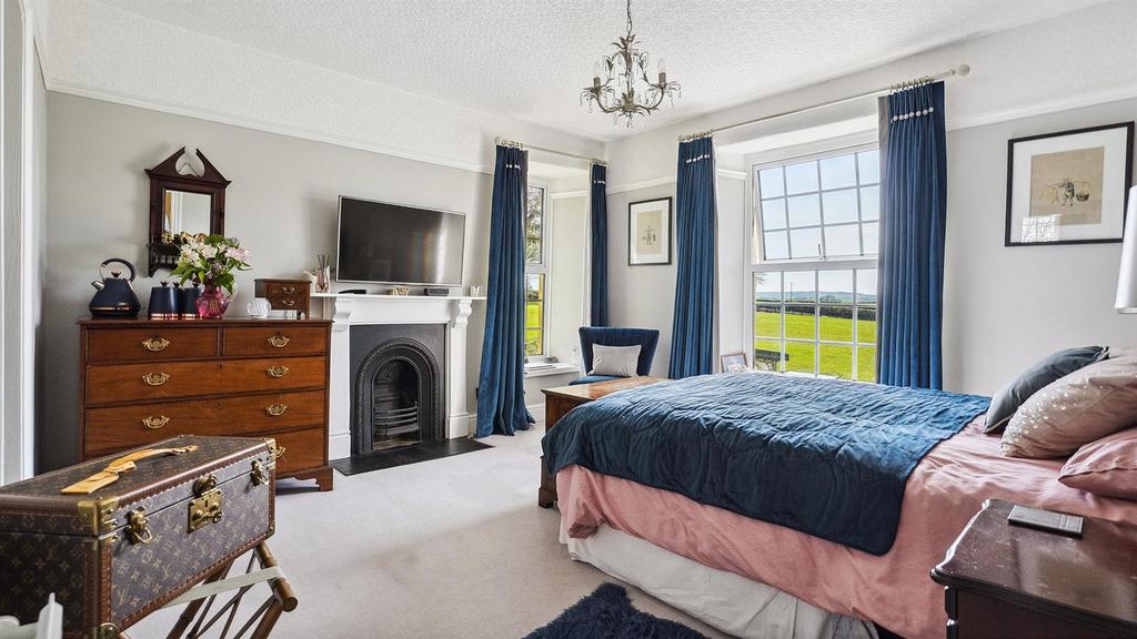Master bedroom suite