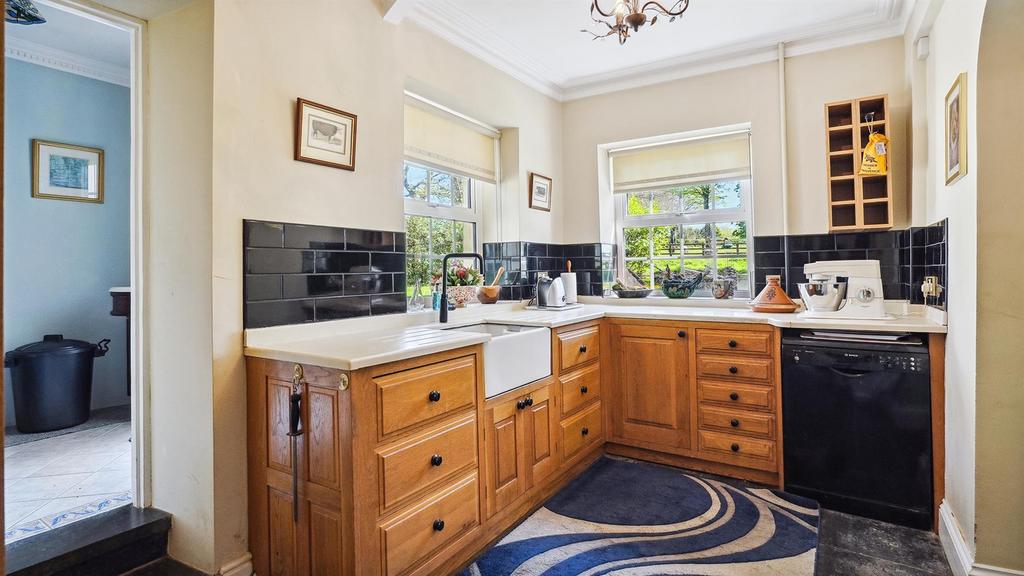Rear kitchen area