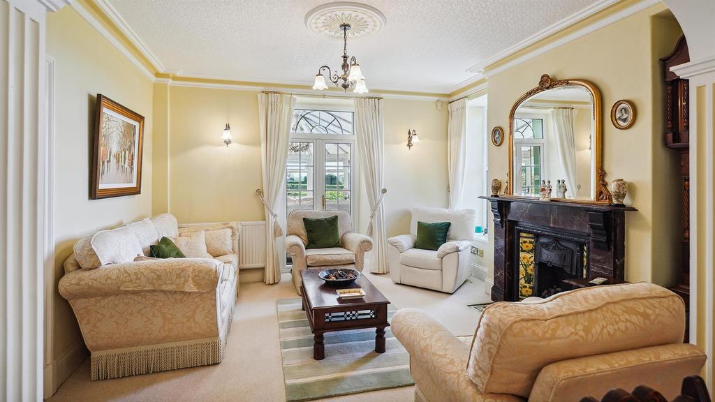 Open plan living room