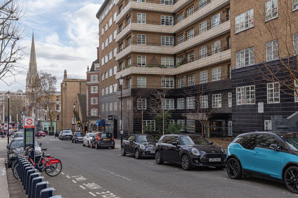 Street scene with property