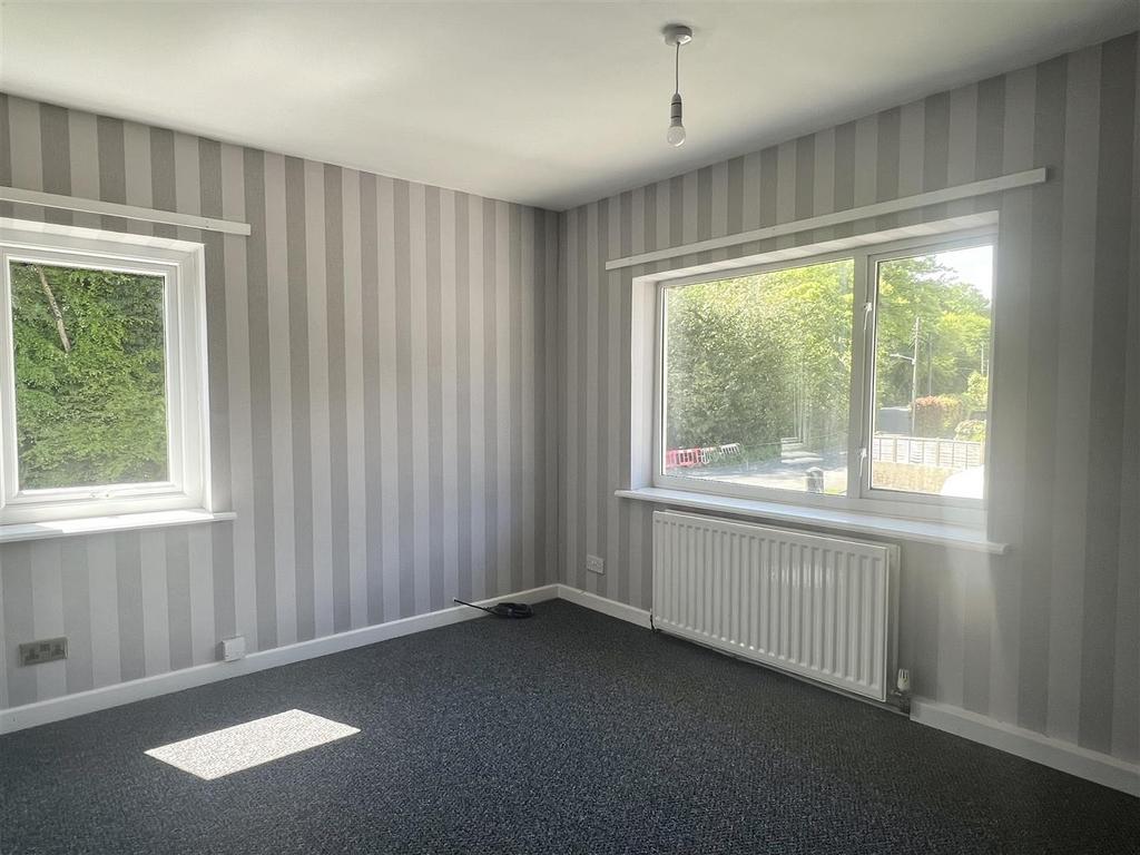 Original bedroom split into two