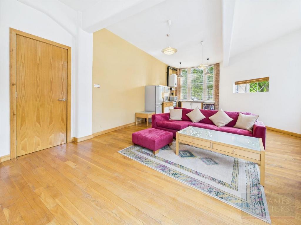 Open plan living area