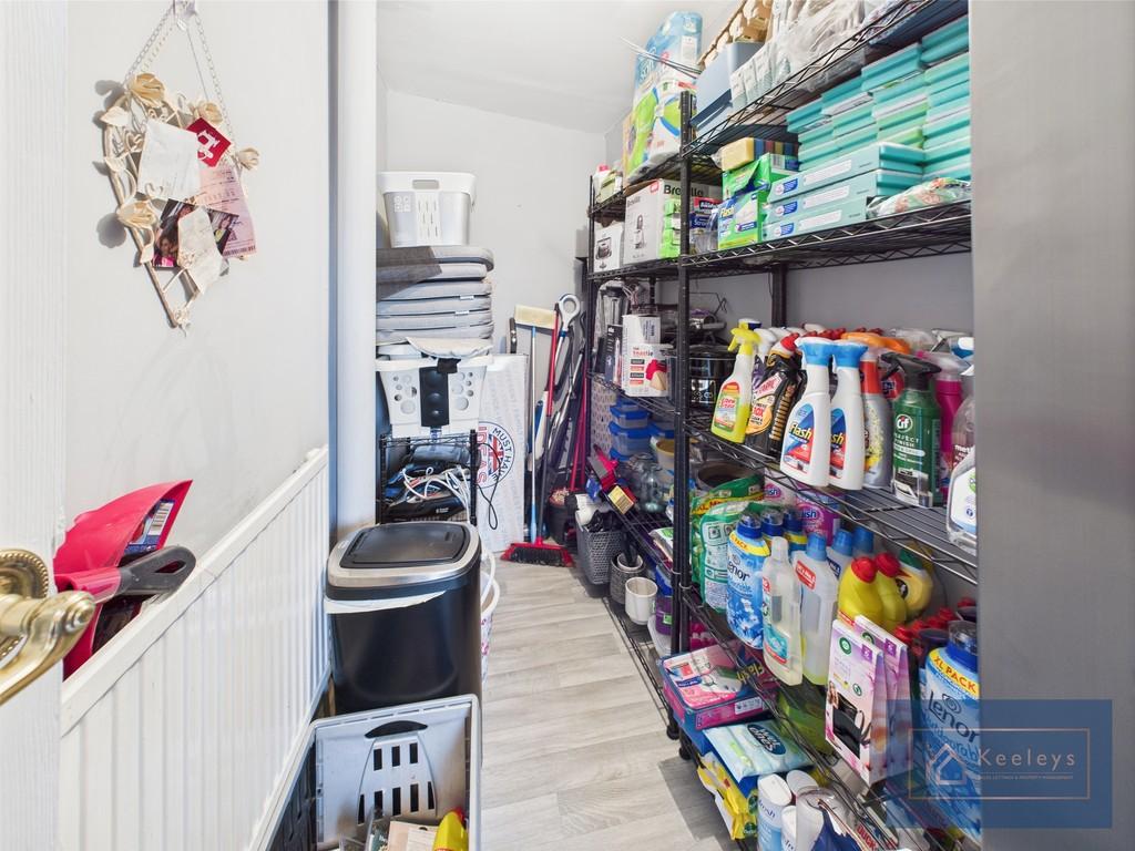 Walk in larder room