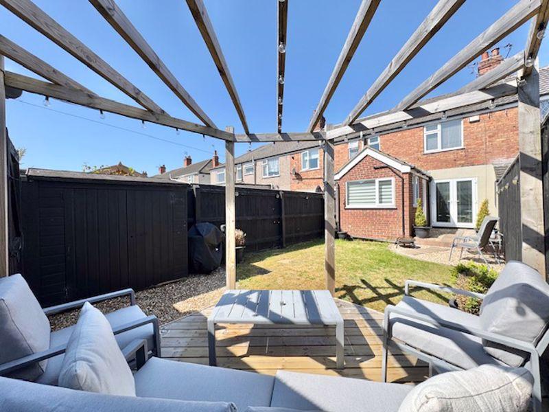 Rear garden view 3