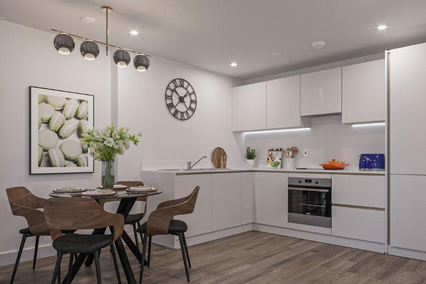 Pullman kitchen / dining