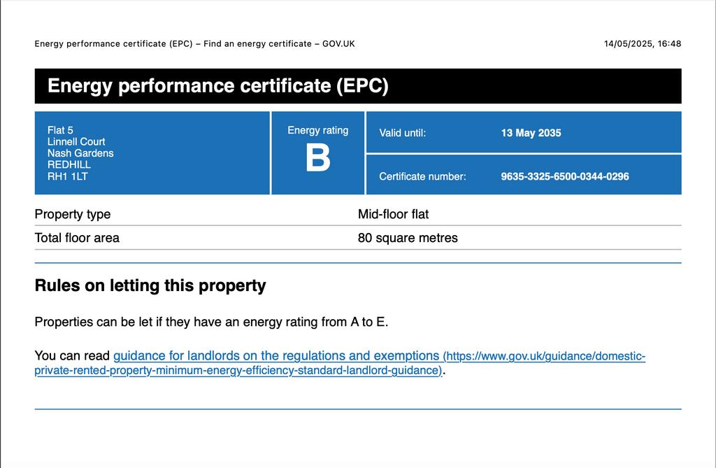 Energy Performance Certificate