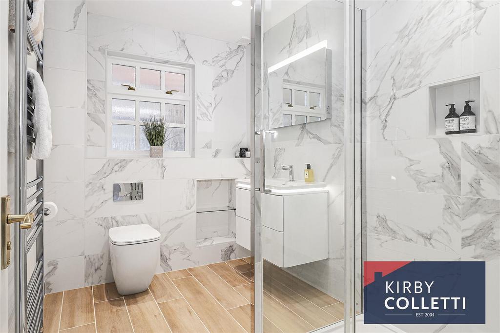 En suite shower room to bedroom one
