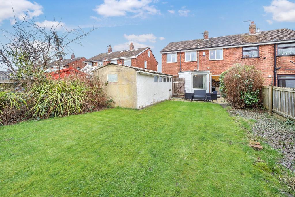 Rear garden