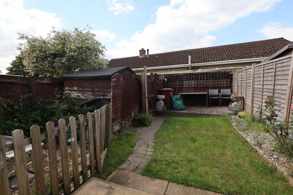 Rear garden