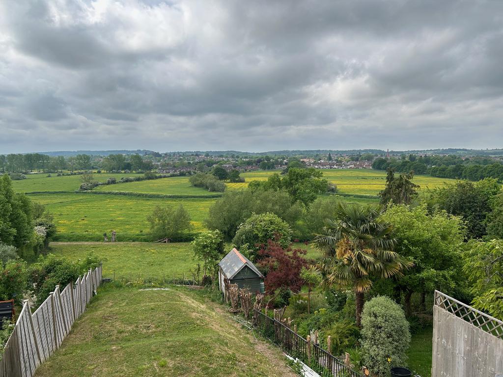 View of garden from the terrace