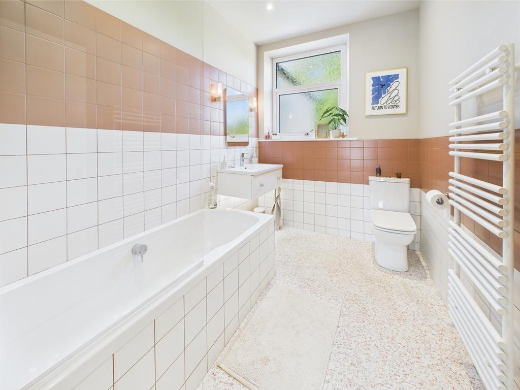 White Spacious Bathroom