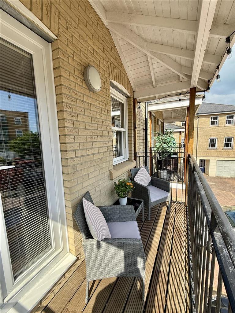 Decked Balcony: