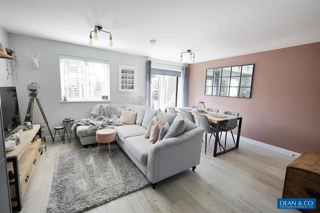 Open plan living space