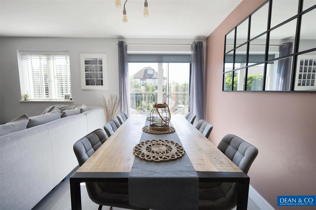 Open plan living space