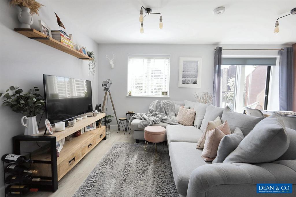 Open plan living space