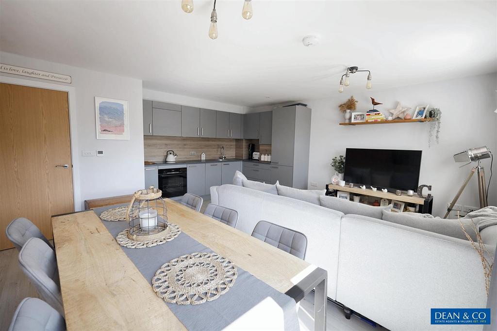 Open plan living space