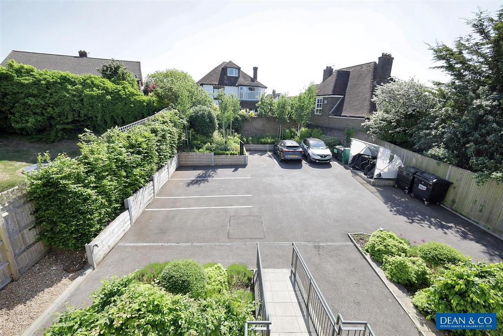 Rear car park/patios