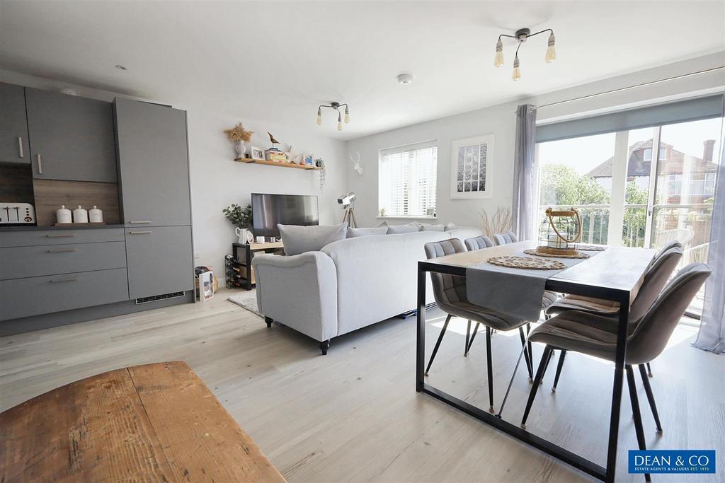 Open plan living space