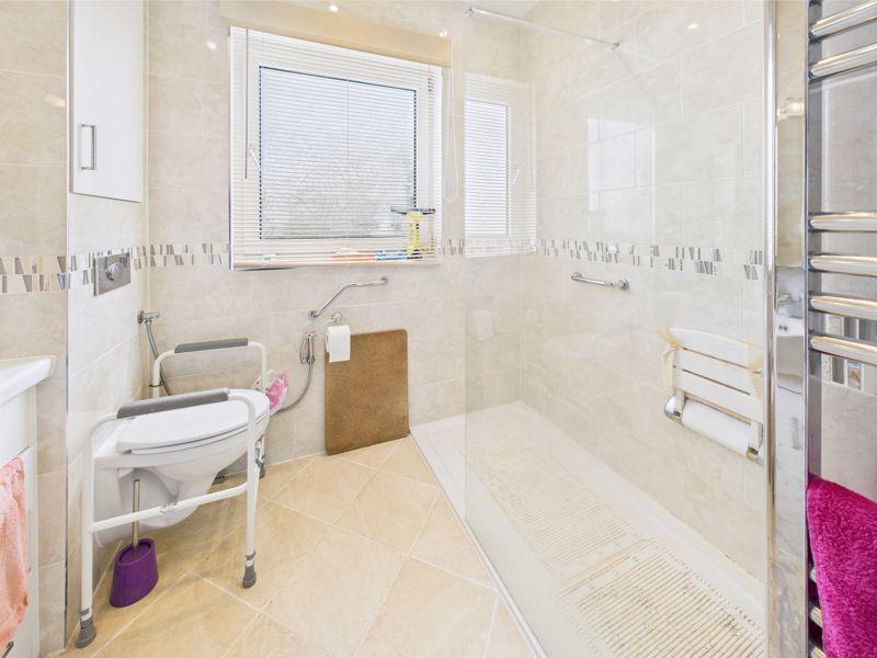 Ground floor shower