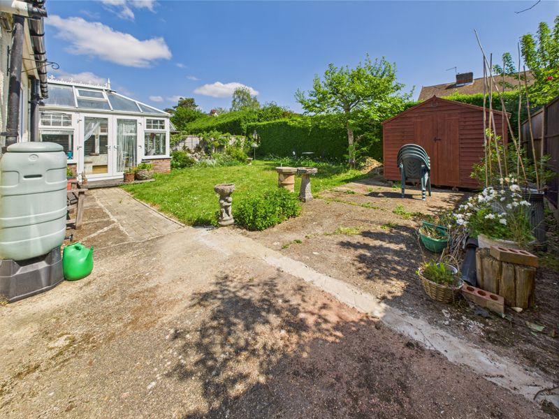 Rear garden