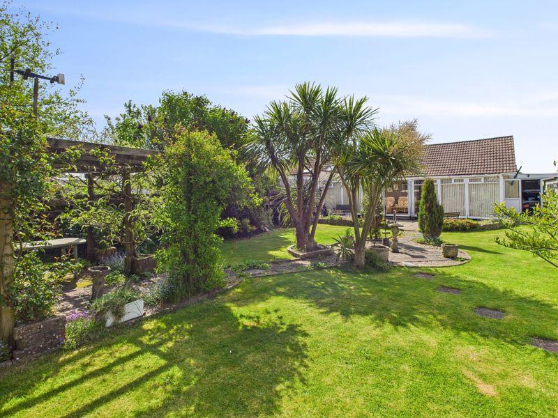 Garden and rear...