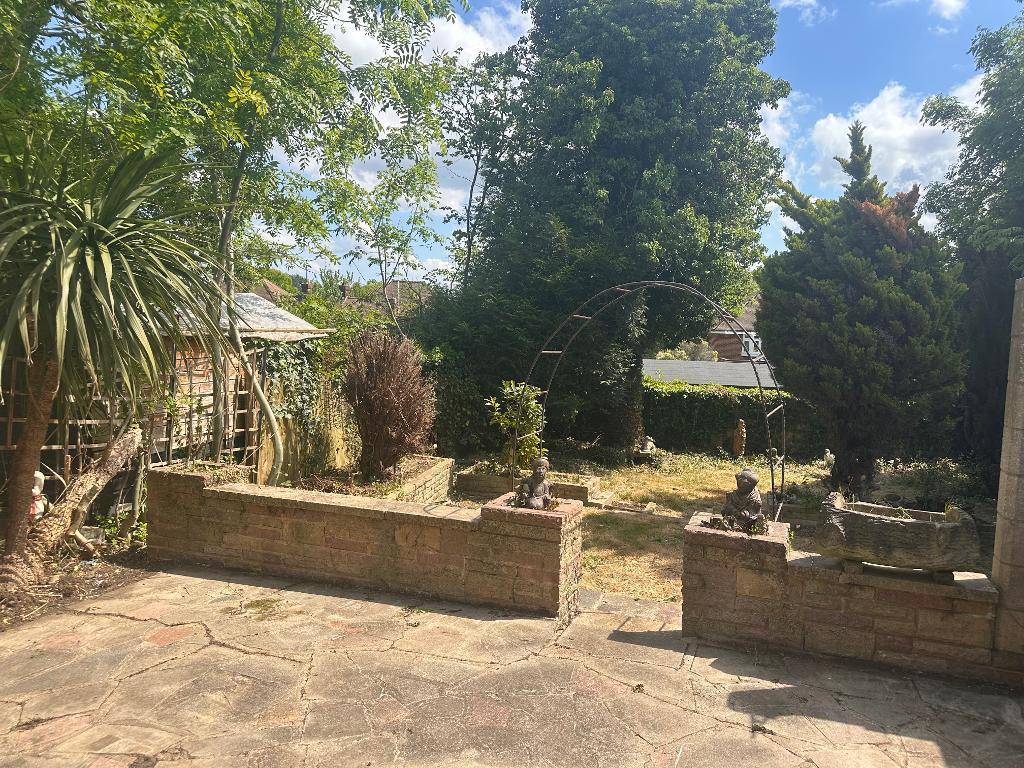 Rear garden