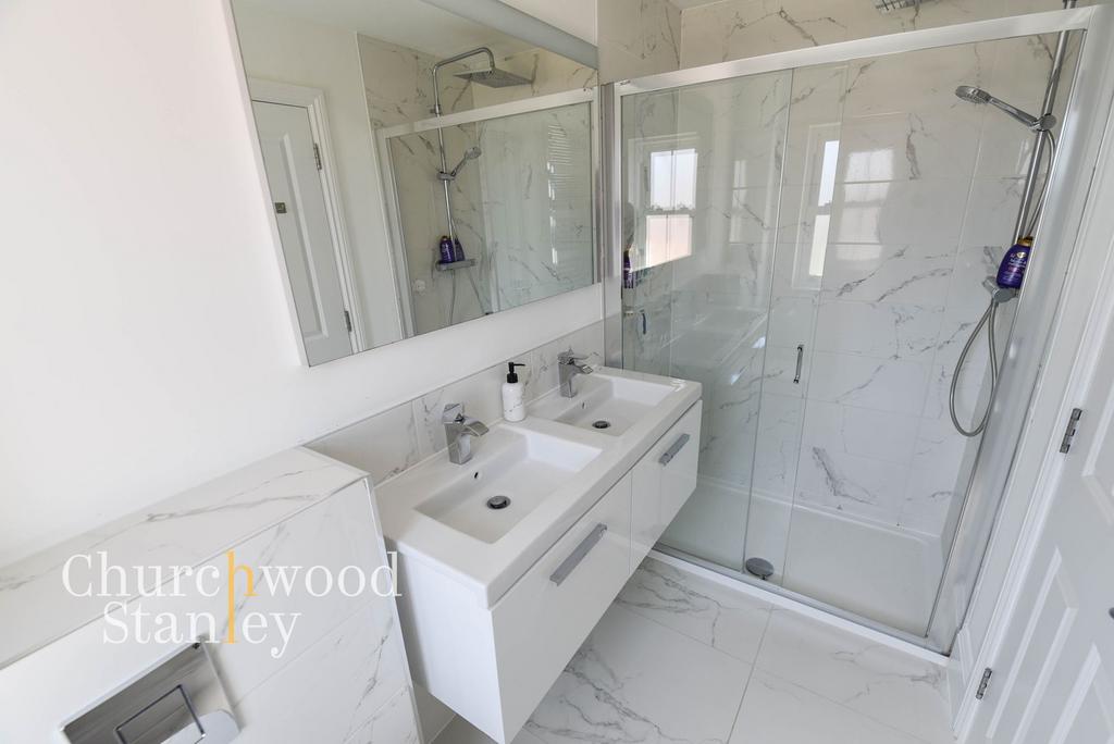 Ensuite shower room