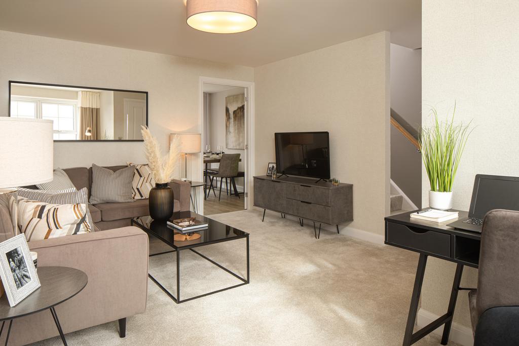 Maidstone lounge view 3 bed home