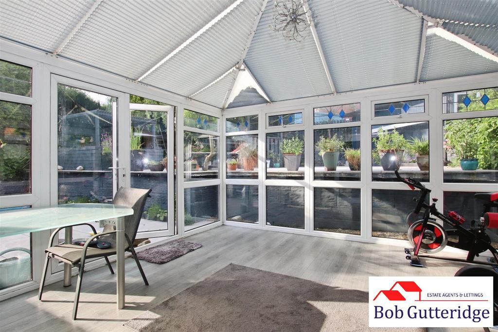 Upvc double glazed conservatory