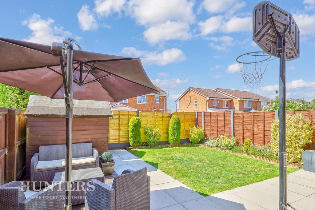 Rear garden