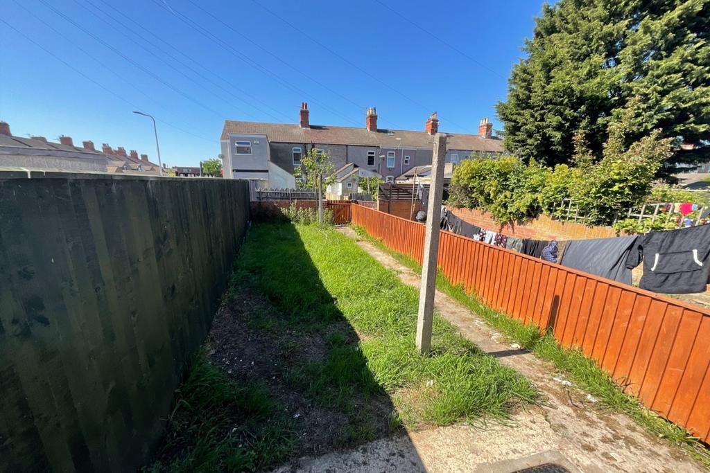 Rear garden