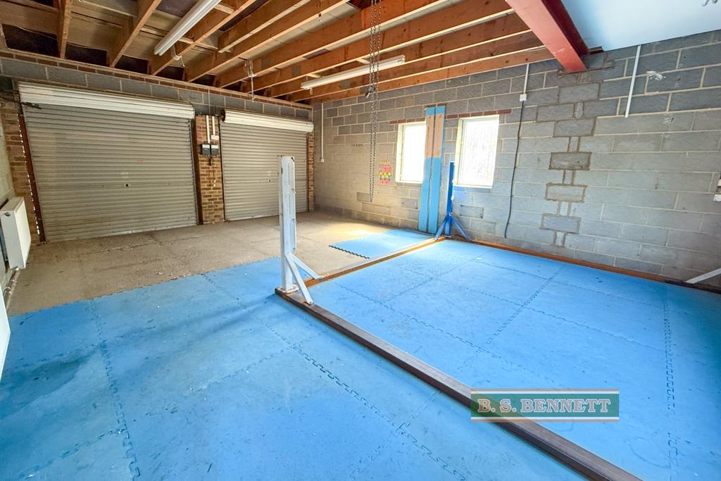 Double garage