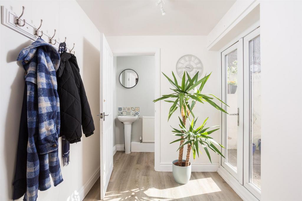 Rear boot room/Sun Room