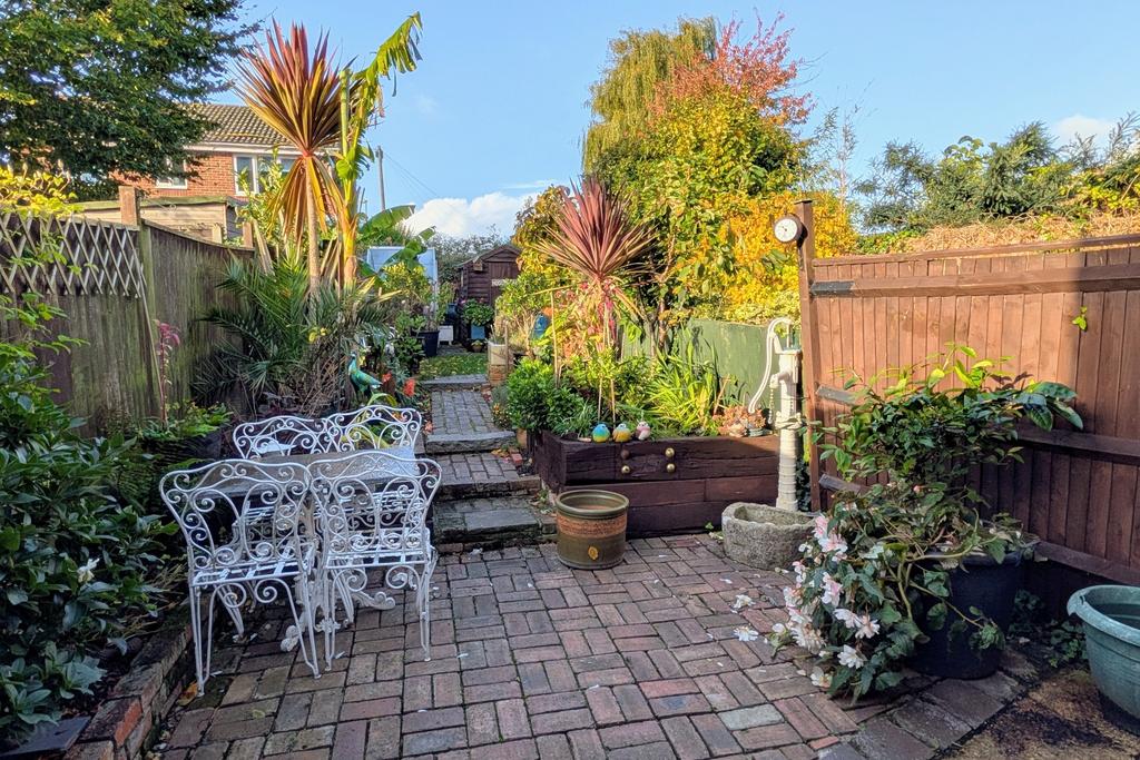 Rear garden