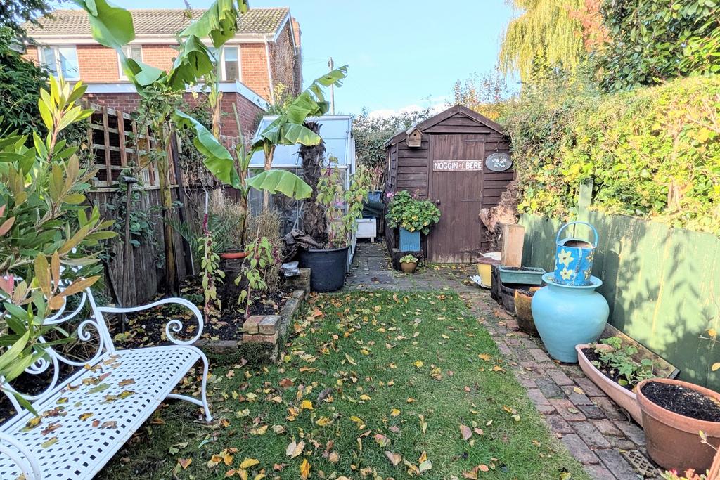 Rear garden