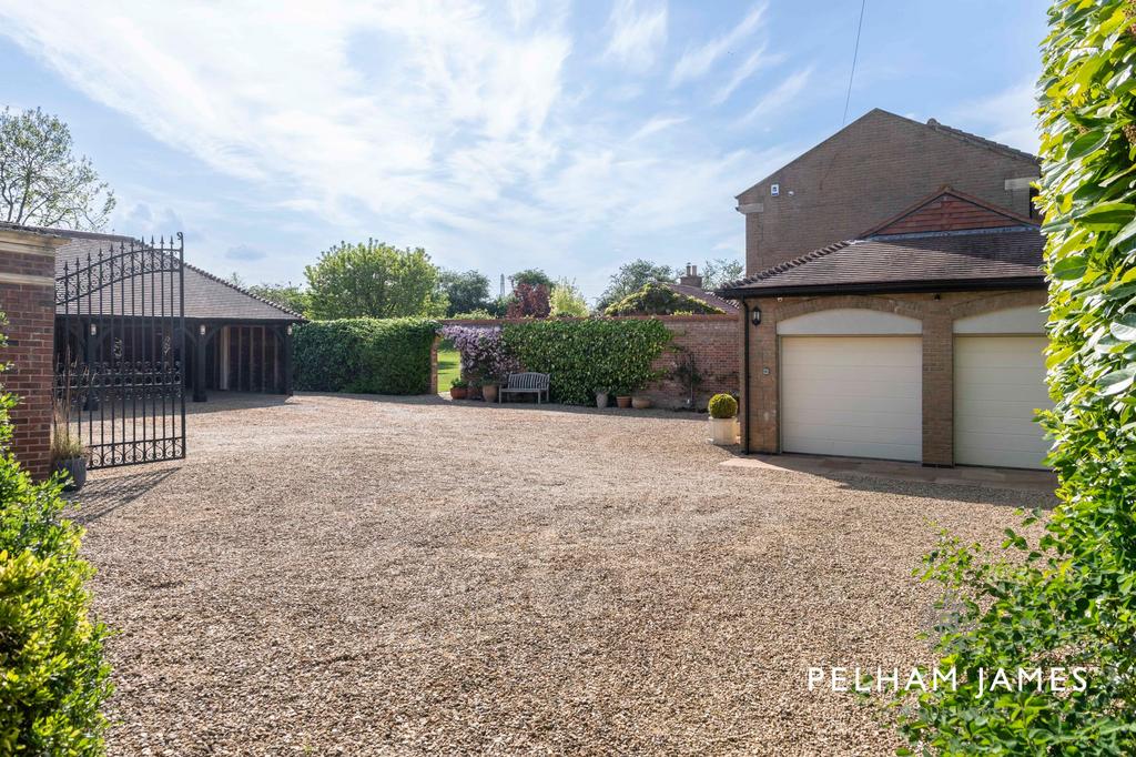 Double Garage &amp; Carport, Cayman House, Barnack