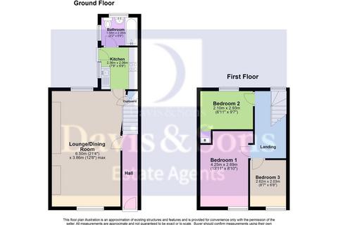 3 bedroom terraced house for sale, Penmaen Road, Pontllanfraith, Blackwood, Caerphilly. NP12