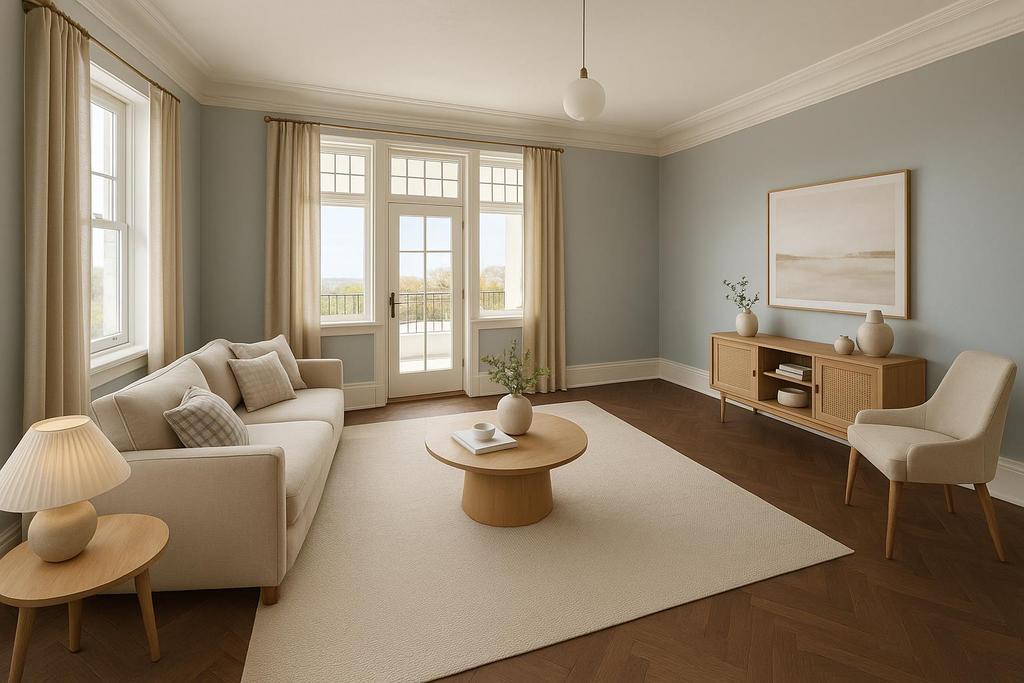 Staged Living Room